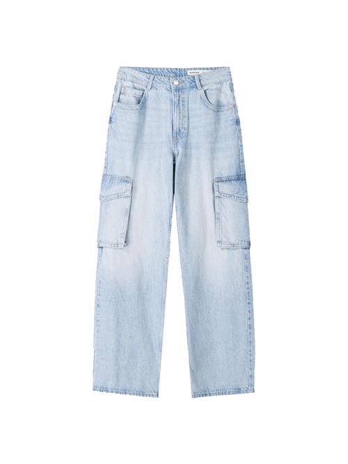 Bershka Cargojeans  blue denim