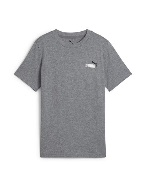 Se PUMA Shirts 'ESS No. 1'  grå-meleret / sort / hvid ved About You
