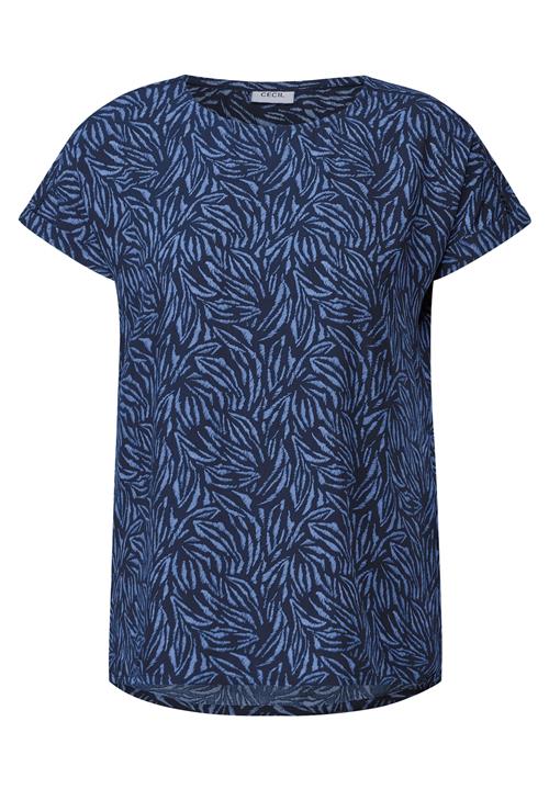 CECIL Bluse  marin / lyseblå