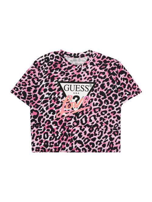 GUESS Bluser & t-shirts  pink / rosé / sort / hvid