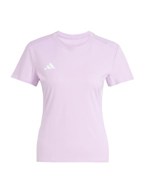ADIDAS PERFORMANCE Funktionsbluse 'ADIZERO'  lilla / hvid