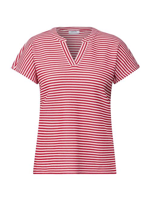 CECIL Shirts  rød / hvid