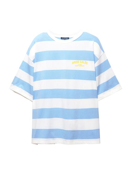 Pull&Bear Shirts  lyseblå / gul / hvid