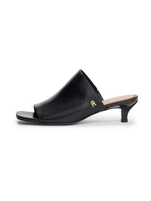 TOMMY HILFIGER Pantoletter  sort