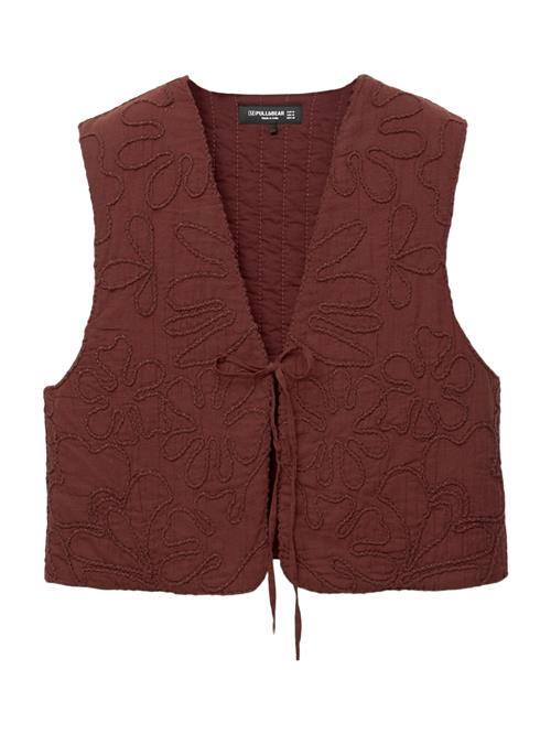 Pull&Bear Vest  carminrød