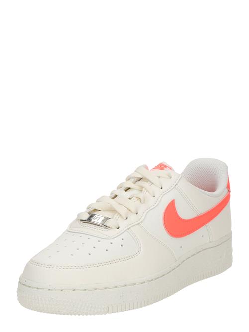 Nike Sportswear Sneaker low 'Air Force 1 '07 SE'  orange / hvid