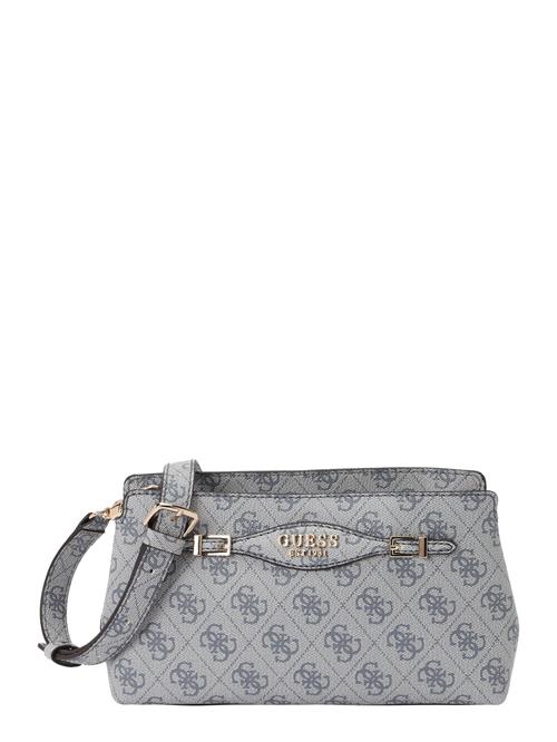 GUESS Skuldertaske 'KATYA CROSSBODY TOP ZIP'  opal / grå