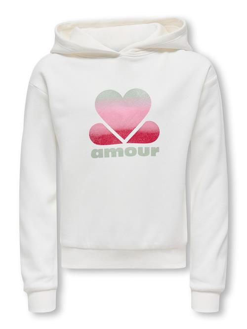 ONLY GIRLS Sweatshirt  blandingsfarvet / hvid