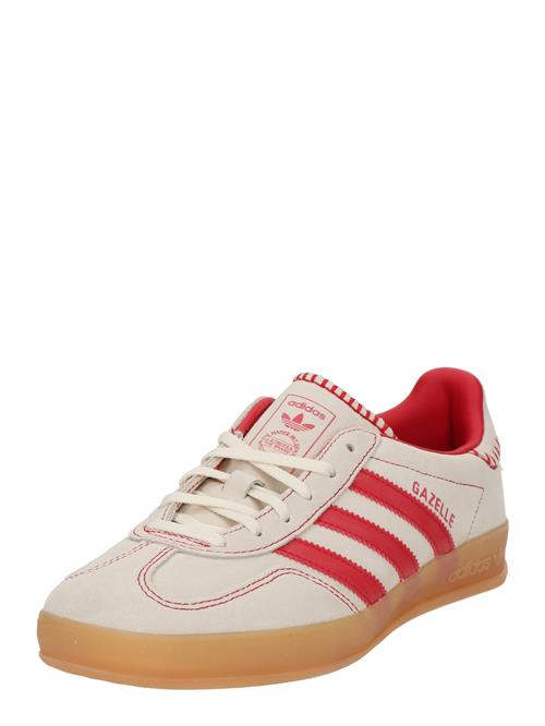 ADIDAS ORIGINALS Sneaker low 'GAZELLE'  rød / hvid