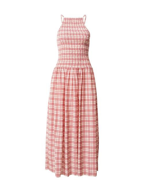 TOMMY HILFIGER Kjole  mørkerød / hvid