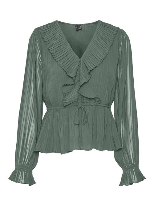 VERO MODA Bluse 'VMDora'  grøn