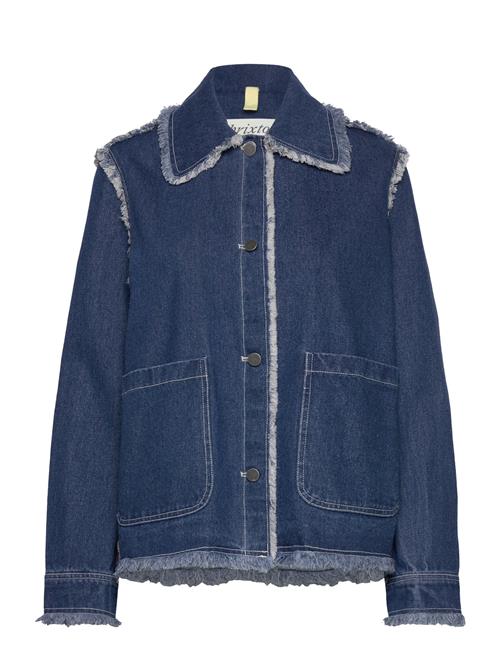 Sissel Distressed Indigo Brixtol Textiles Blue