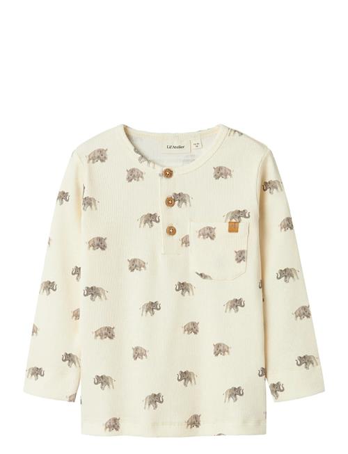 Nmmgavo Evo Ls Slim Top Lil Lil'Atelier Cream