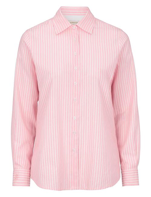 Elsa Striped Oxford Shirt Newhouse Pink