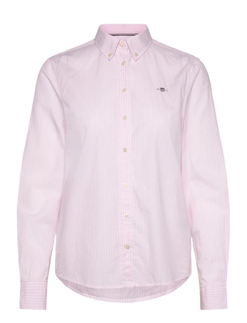 Reg Poplin Banker Striped Shirt GANT Pink