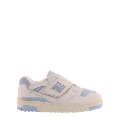 New Balance 550 Kids Bungee Lace Hook & Loop Top Strap Sneakers Sea Salt | Blå | 29 EU