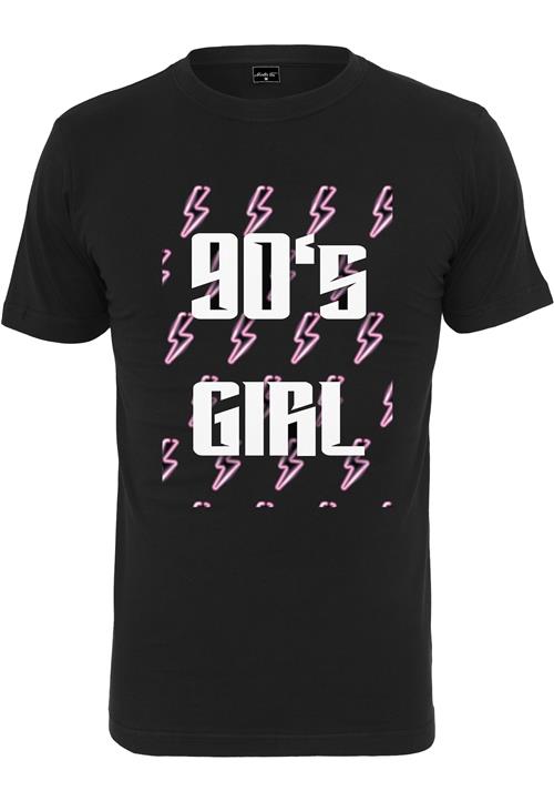 Merchcode Shirts '90ies Girl'  lilla / pastellilla / sort / hvid