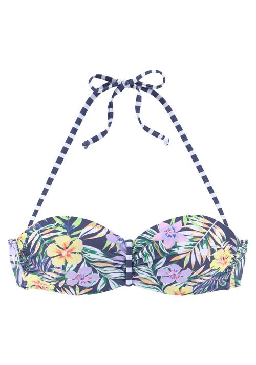 VENICE BEACH Bikinioverdel  marin / lysegul / lysegrøn / lilla