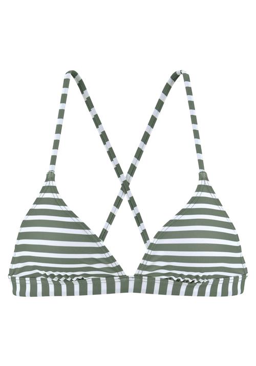 VENICE BEACH Bikinioverdel  jade / hvid