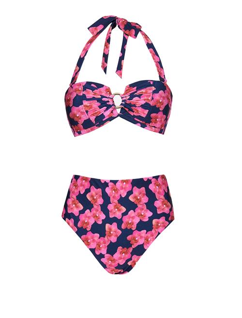 South Beach Bikini  blå / pink / rød