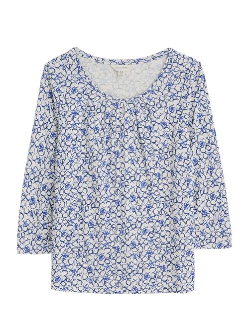 Seasalt Cornwall Bluse 'Appletree'  blå / hvid