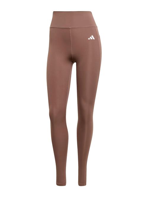ADIDAS PERFORMANCE Sportsbukser 'Opt Ess'  brun / hvid