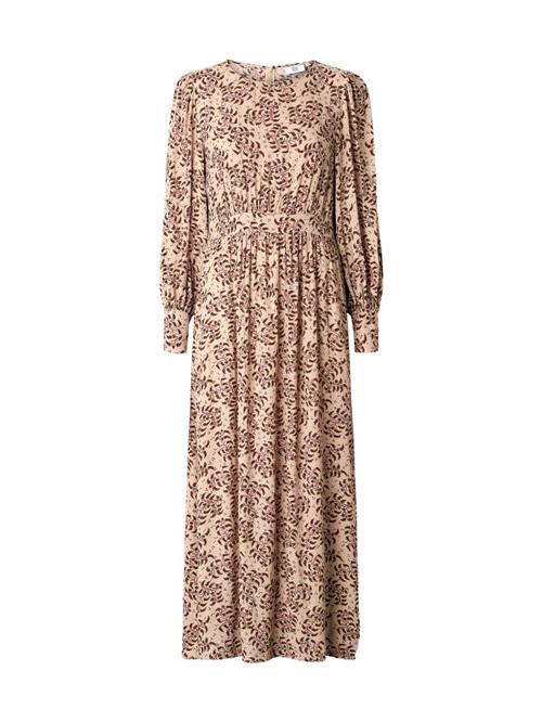 Noa Noa Kjole 'Kine'  beige / grøn / gammelrosa