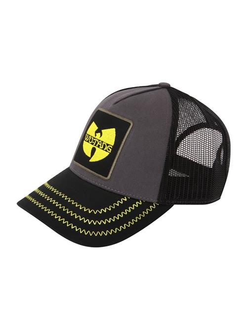 AMPLIFIED Hætte 'Wu-Tang'  gul / antracit / sort