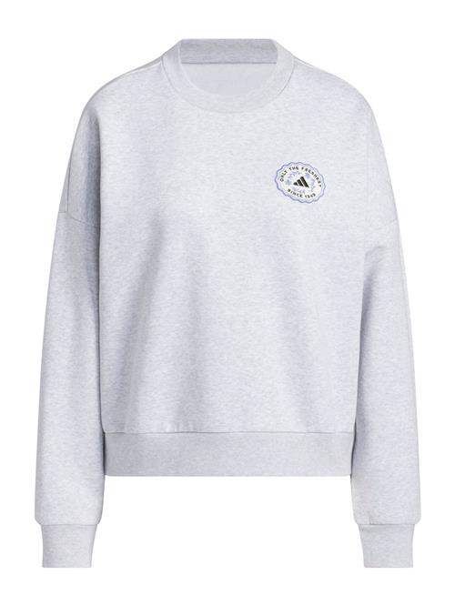 ADIDAS SPORTSWEAR Sportsweatshirt 'FARMMKT'  lysegrå / mørkerød / sort / hvid