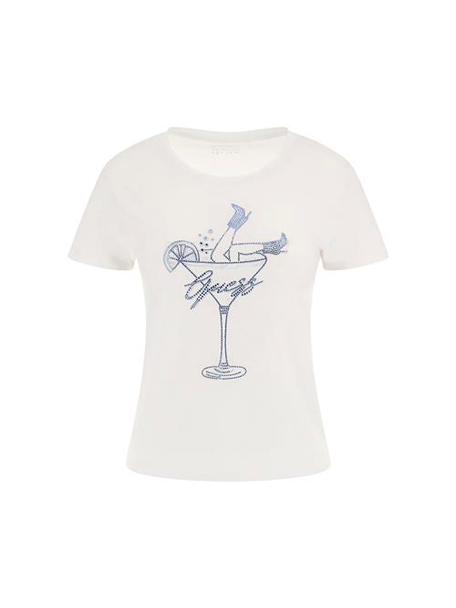 GUESS Shirts 'Tini Boots Bling'  blå / hvid