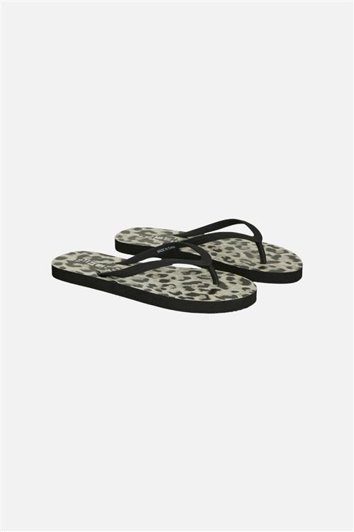 Sommer Print Flip Flop - Sort Leo - 38 - PIECES