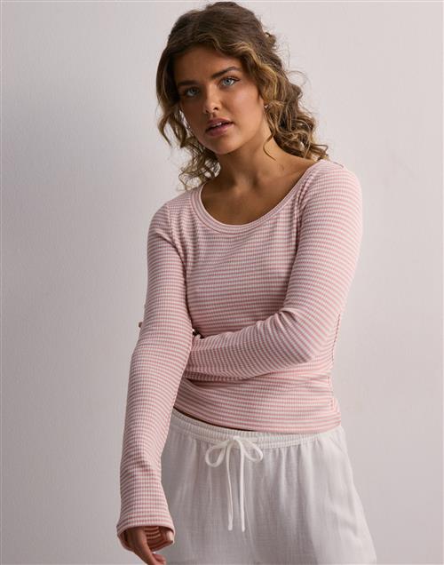 Nelly - Pink - I Love It Stripe Top