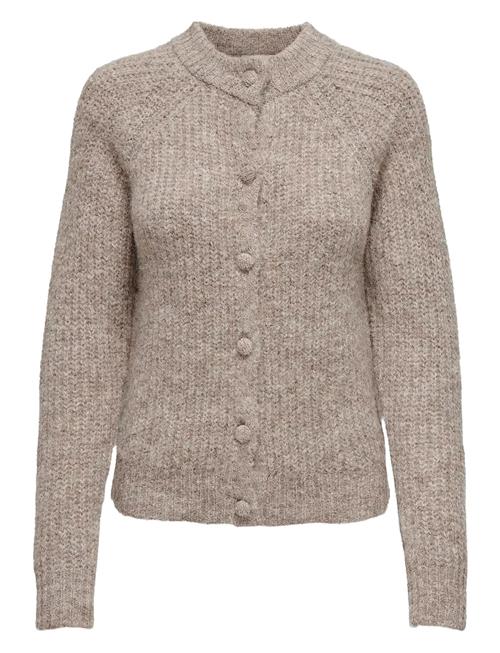 Onlmaggie Life Ls O-Neck Cardigan Cc Knt ONLY Brown