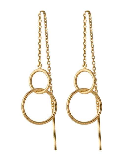 Double Plain Earchains Pernille Corydon Gold