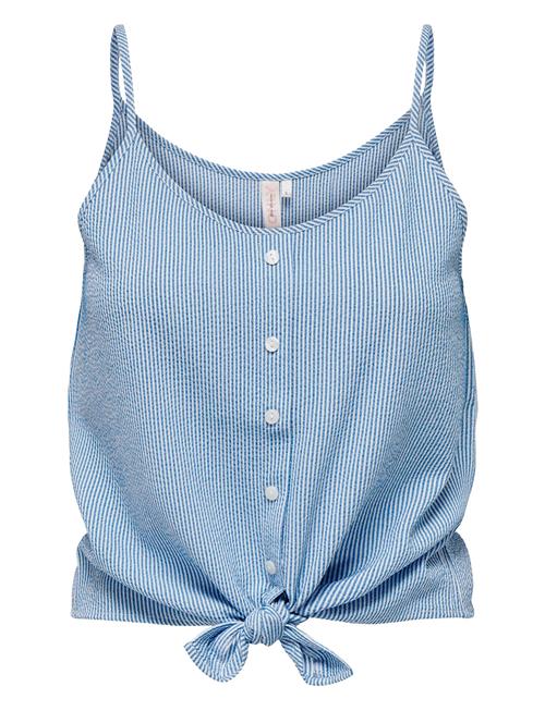 Onllecey Sl Knot Singlet Noos Wvn ONLY Blue