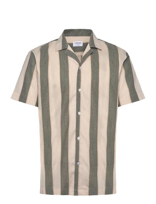 Striped Linen/Cotton Shirt S/Sstriped Linen/Cotton Shirt S/S Lindbergh Patterned