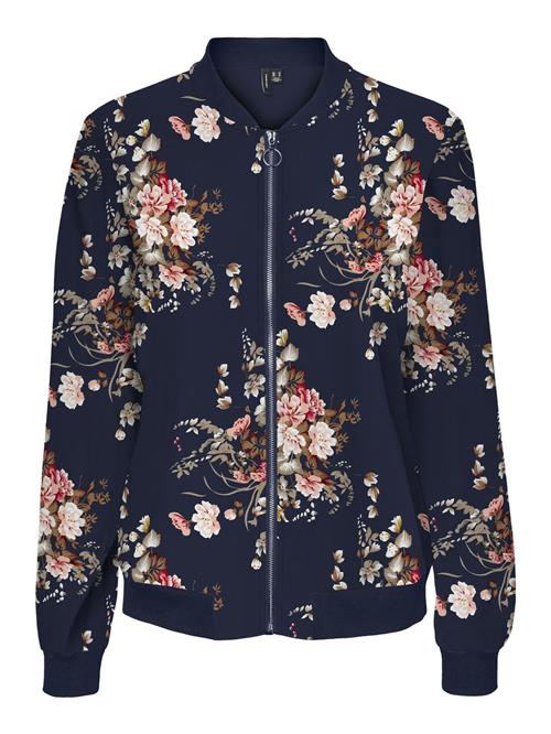 VERO MODA Overgangsjakke  blå / blandingsfarvet