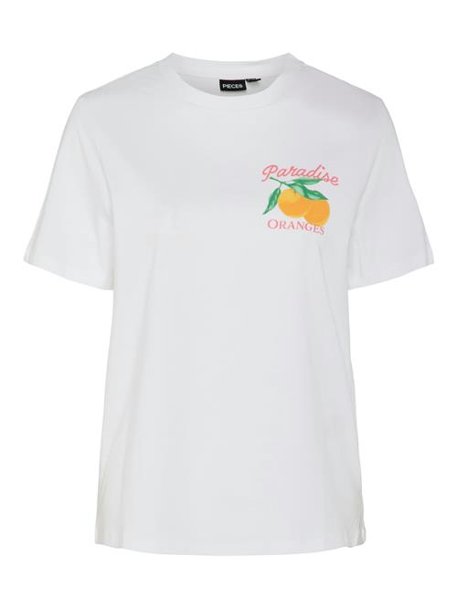Se PIECES Shirts 'PCSUMMER'  blandingsfarvet / hvid ved About You