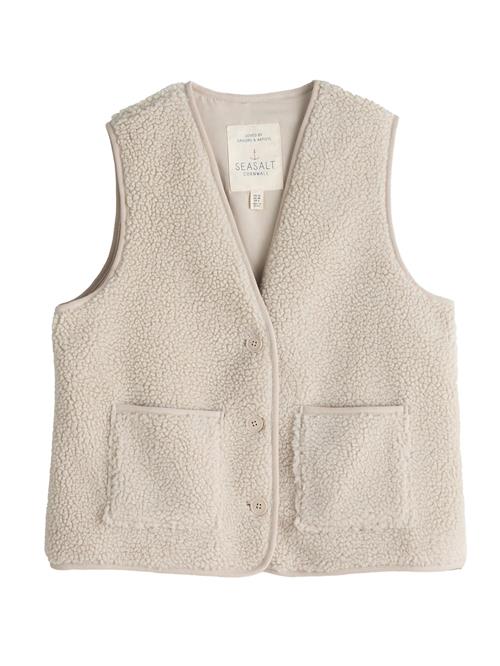 Seasalt Cornwall Vest 'Well Wisher'  beige