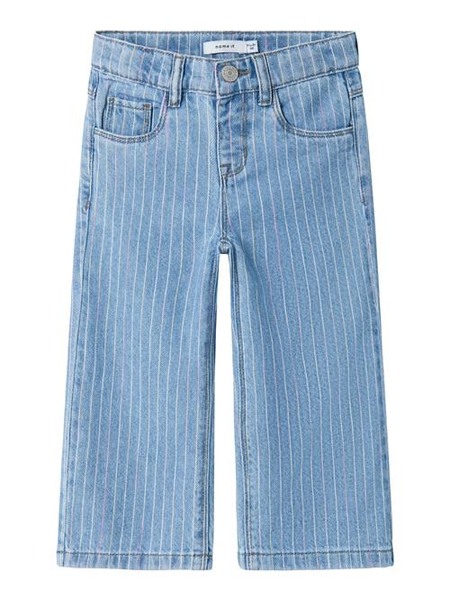 Se NAME IT Jeans 'NMFrose'  blue denim / lys pink ved About You