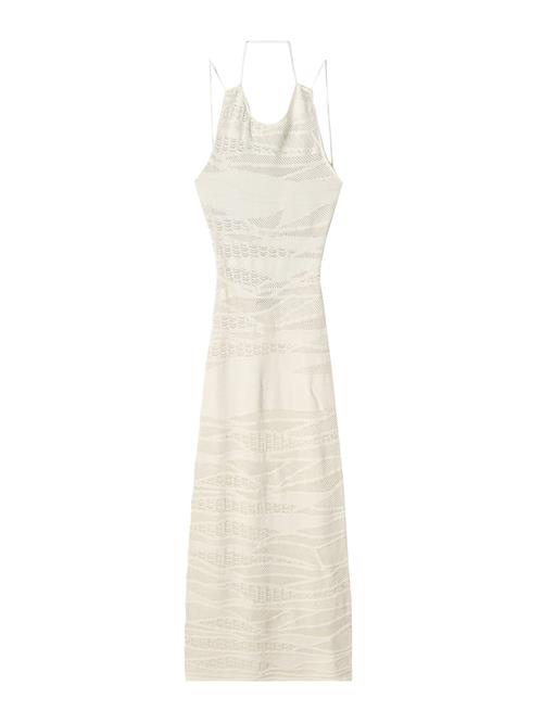 Bershka Strikkjole  ecru