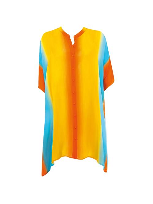 SUNFLAIR Strandkjole  turkis / gul / orange