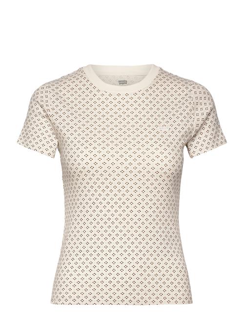 Essential Hm Ss Tee Chiara Geo Levi's® Cream