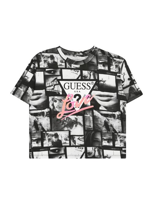 GUESS Bluser & t-shirts  pink / lyserød / sort / hvid