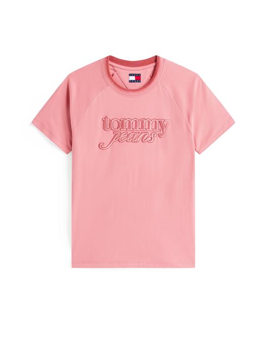 Tommy Jeans Shirts  lyserød / cranberry
