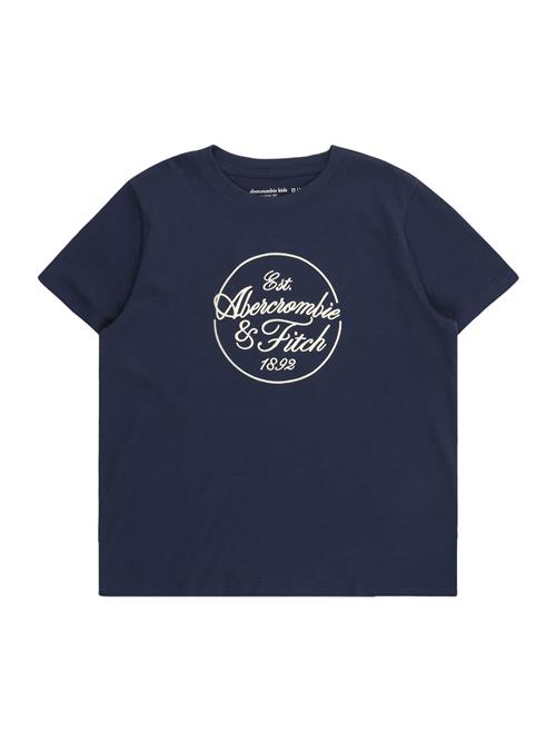 Abercrombie & Fitch Bluser & t-shirts  mørkeblå / hvid