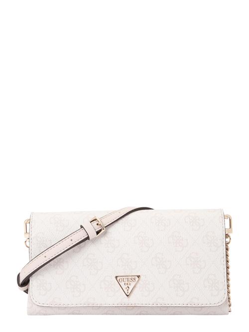 GUESS Skuldertaske 'Noelle II'  nude / guld / hvid