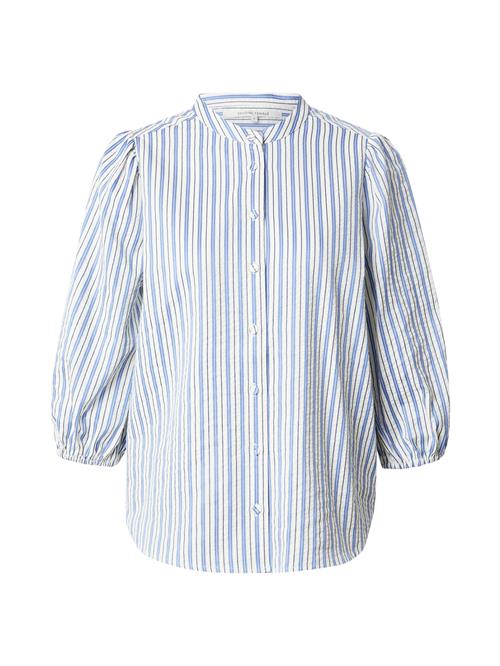 SECOND FEMALE Bluse 'Serifa'  pastelblå / hvid