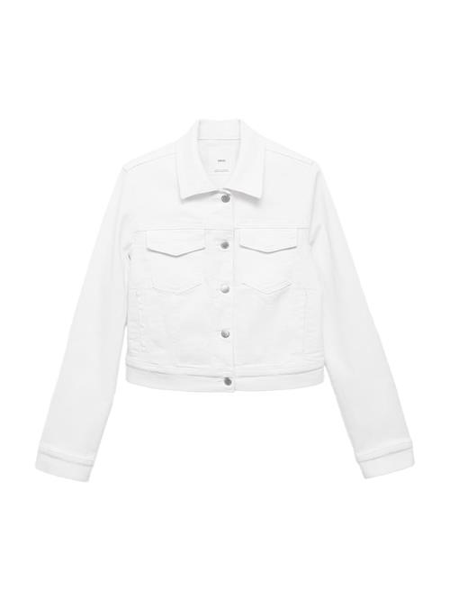 MANGO Overgangsjakke 'NEWVICKY'  white denim