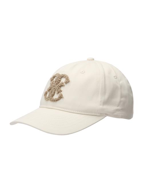 GUESS Hætte 'SPONGE'  mørkebeige / hvid